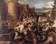 GIuseppe Cesari Called Cavaliere arpino St Clare with the Scene of the Siege of Assisi china oil painting artist